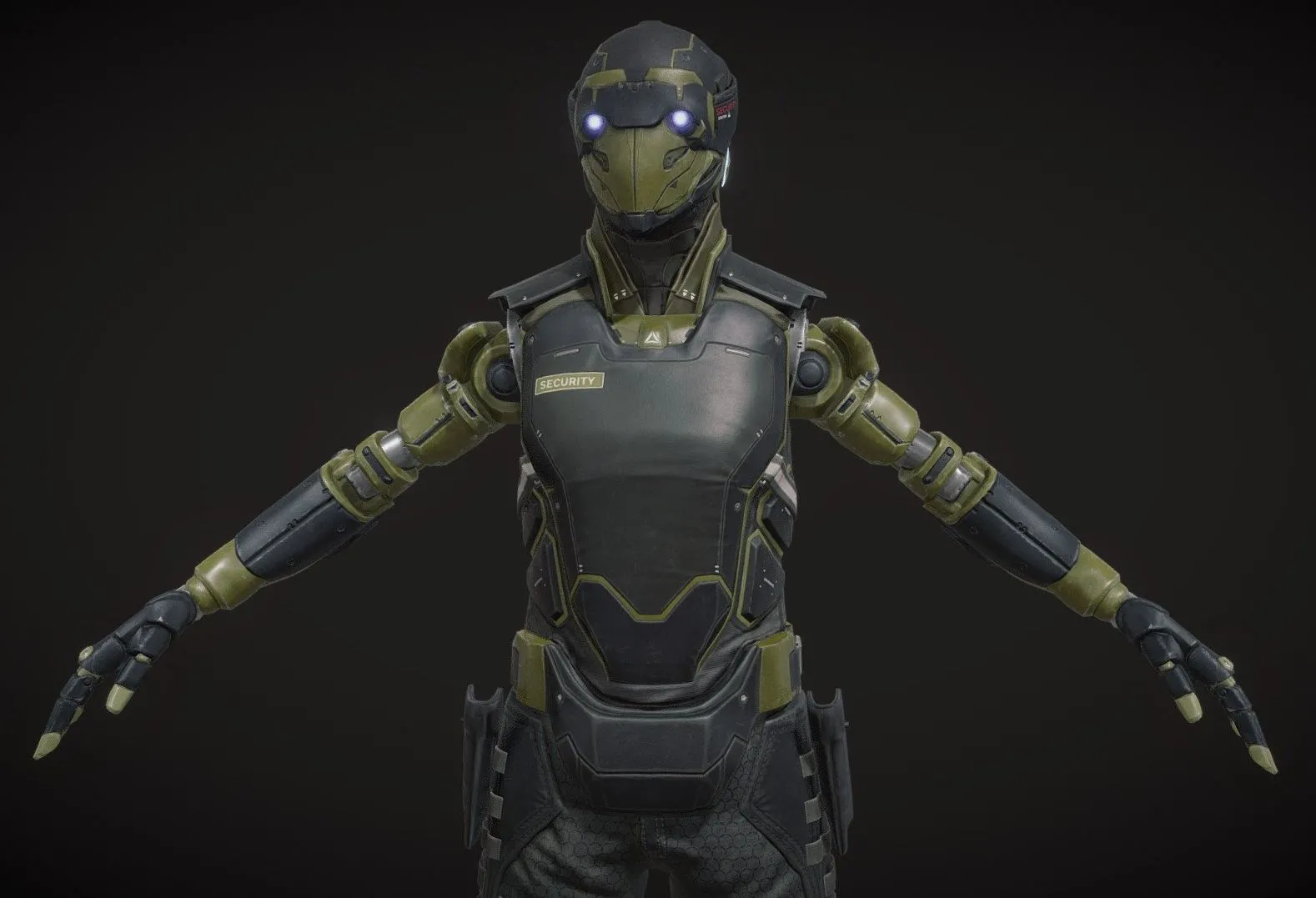 PBR Game 3D Models – Robot R32