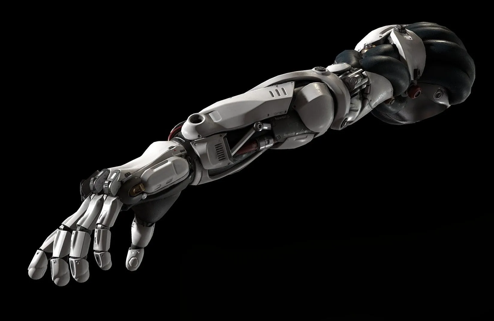 PBR Game 3D Models – Robotic Arm