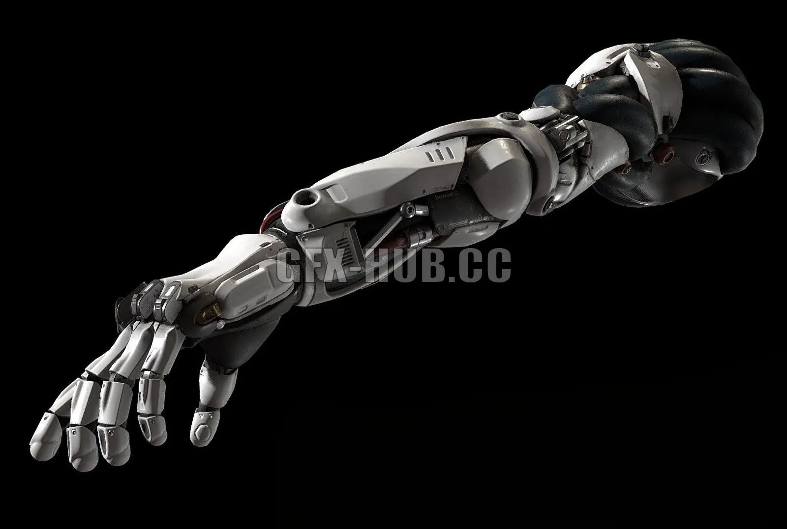 PBR Game 3D Models – Robotic Arm