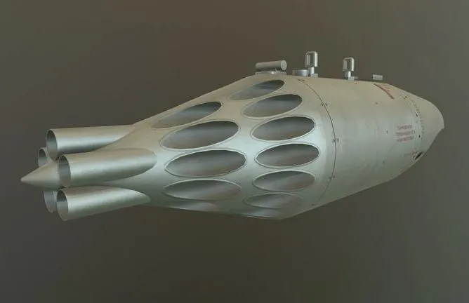 PBR Game 3D Models – Rocket Launcher UB-32A-24