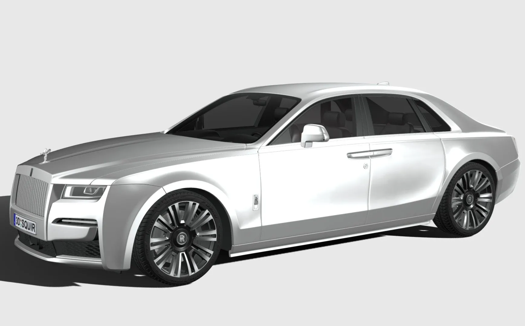 PBR Game 3D Models - Rolls Royce Ghost 2021