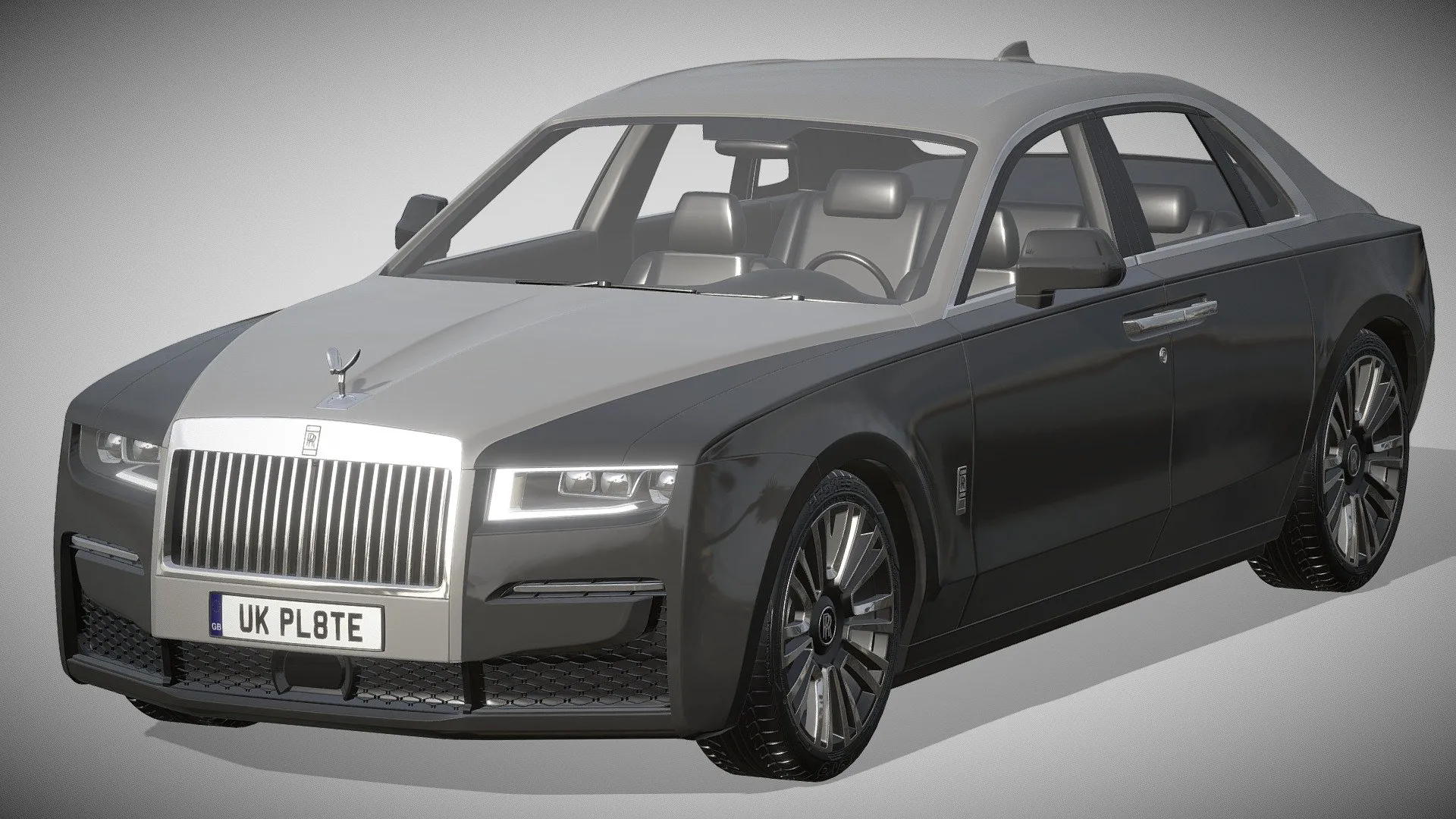 PBR Game 3D Models – Rolls Royce Ghost