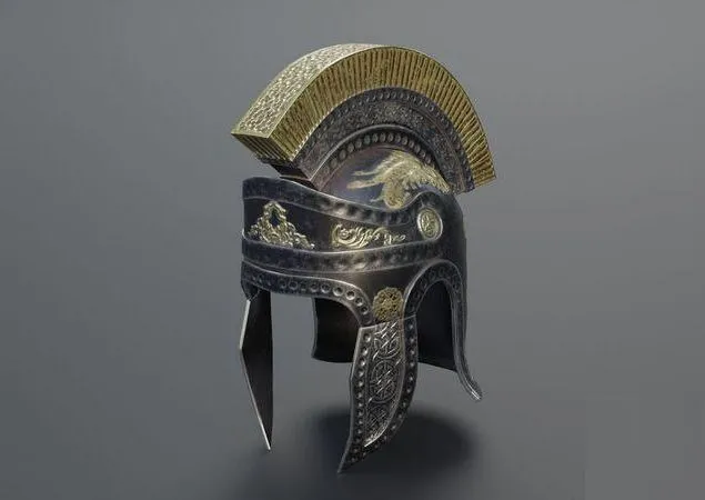 PBR Game 3D Models – Roman helmet