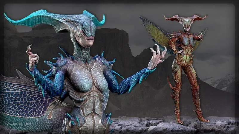 PBR Game 3D Models – Rosie – Demon Beetle