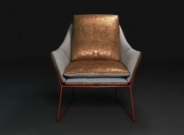 PBR Game 3D Models – Saba New York Armchair