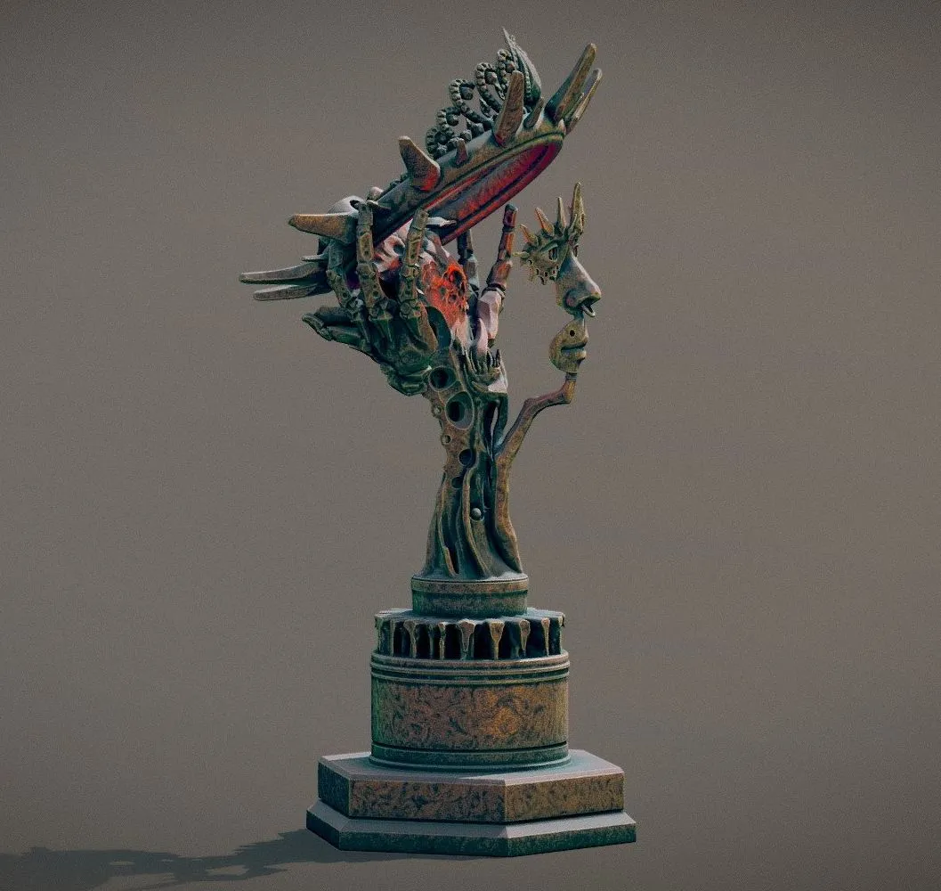 PBR Game 3D Models – Saint