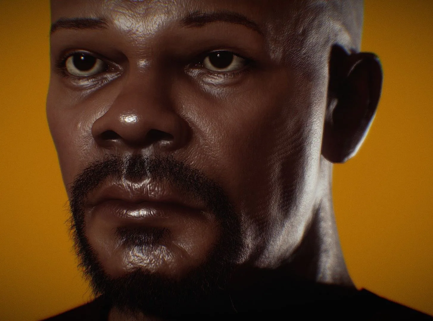 PBR Game 3D Models – Samuel L Jackson