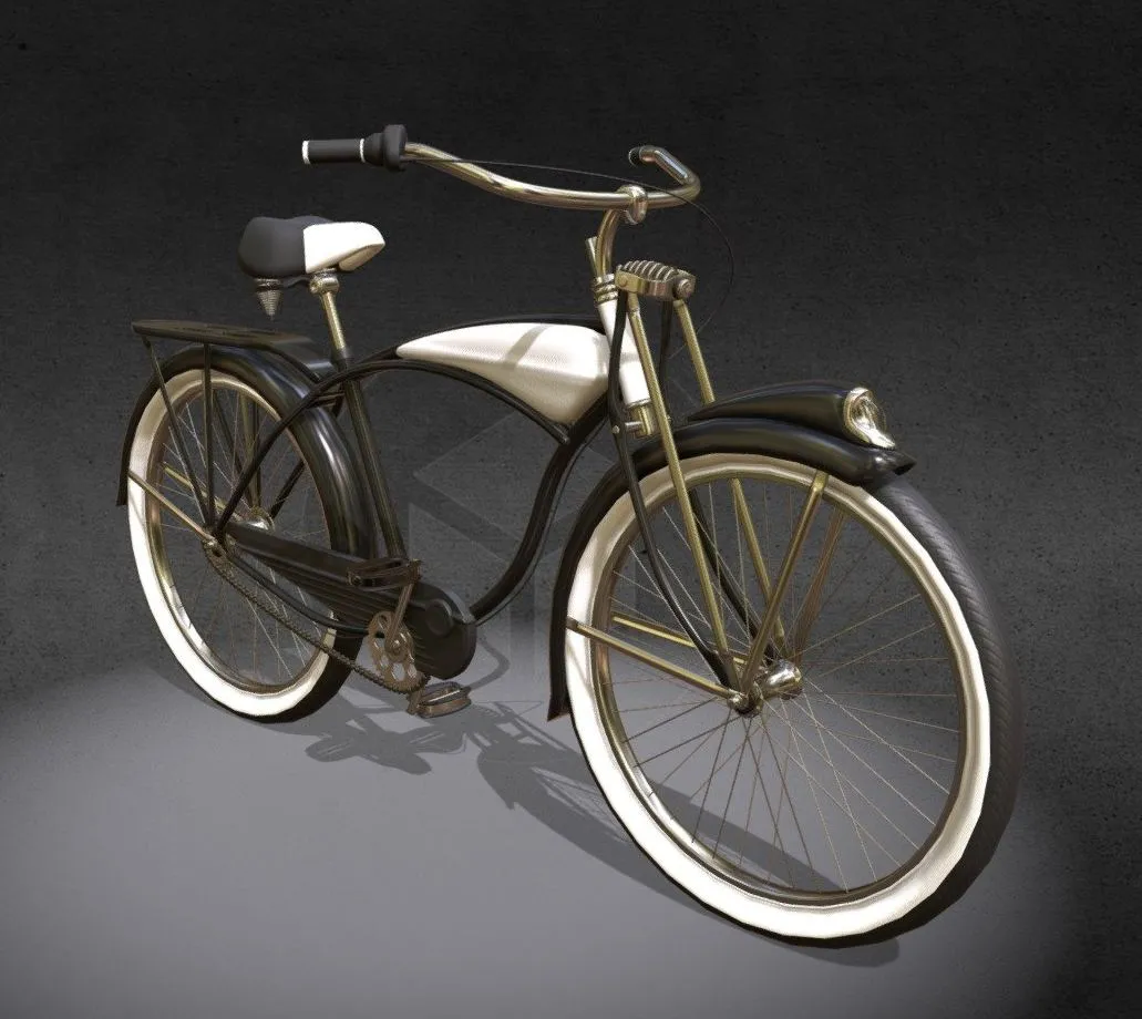 PBR Game 3D Models – Schwinn Bicycle 2