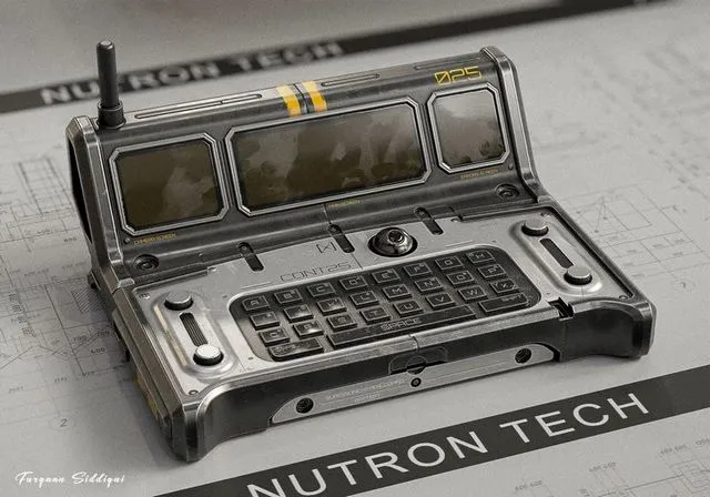 PBR Game 3D Models - Sci-fi Controller PC V25