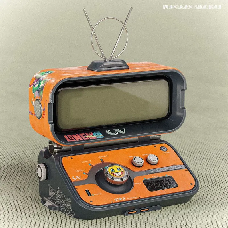 PBR Game 3D Models - Sci-fi Controller PC V28