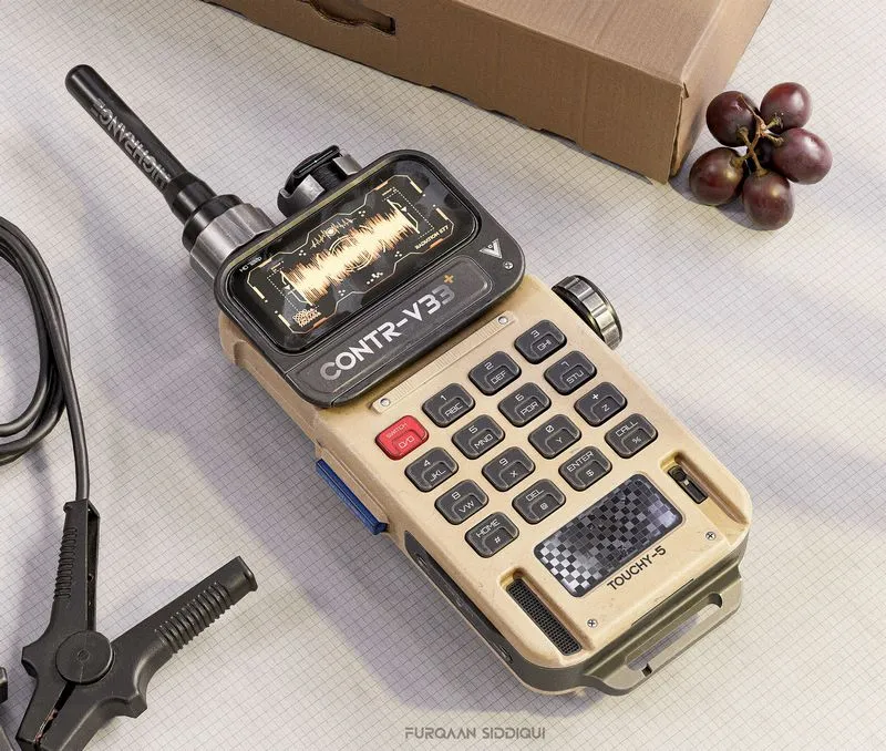 PBR Game 3D Models - Sci-fi Controller V33