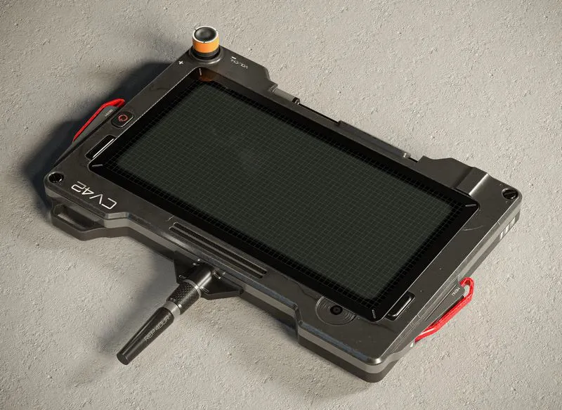 PBR Game 3D Models – Sci-fi Controller V42