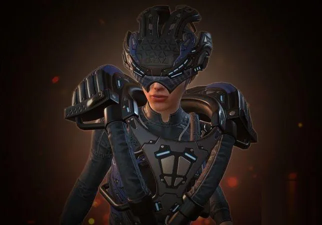 PBR Game 3D Models – Sci-fi girl