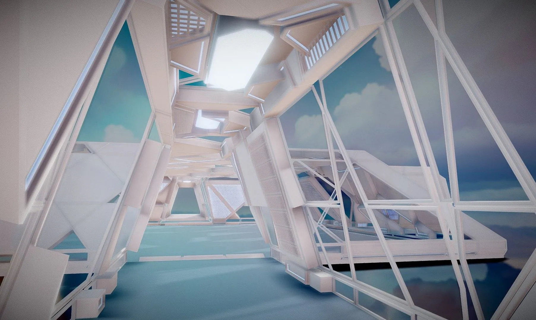 PBR Game 3D Models – Sci Fi Interior 003