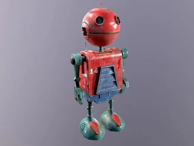 PBR Game 3D Models - Sci-Fi Robot