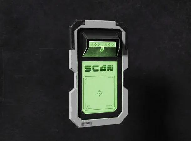 PBR Game 3D Models – Sci Fi Scanner Display v5