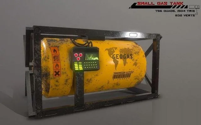 PBR Game 3D Models – Sci fi small