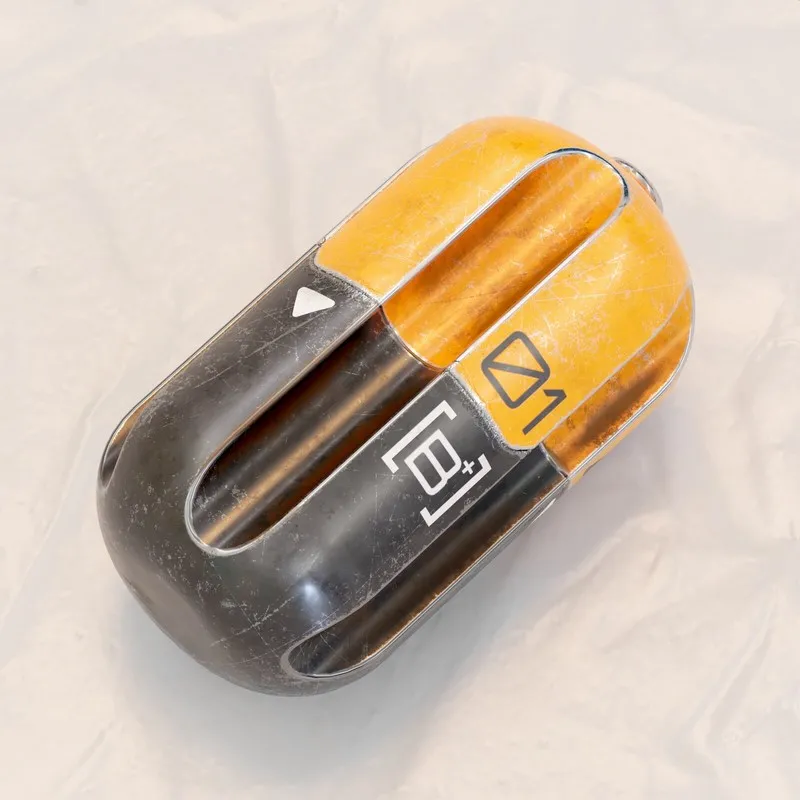 PBR Game 3D Models – Sci-fi Smoke Grenade