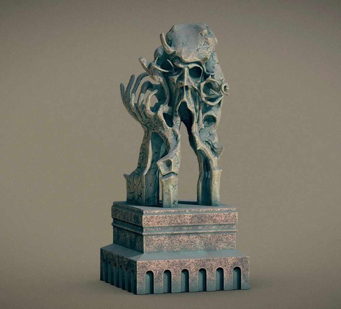 PBR Game 3D Models – Scream