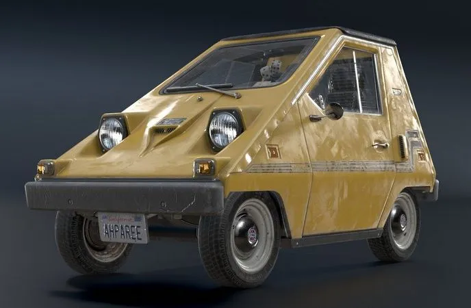PBR Game 3D Models – Sebring-Vanguard Citicar
