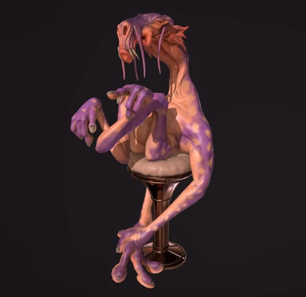 PBR Game 3D Models – Sebulba