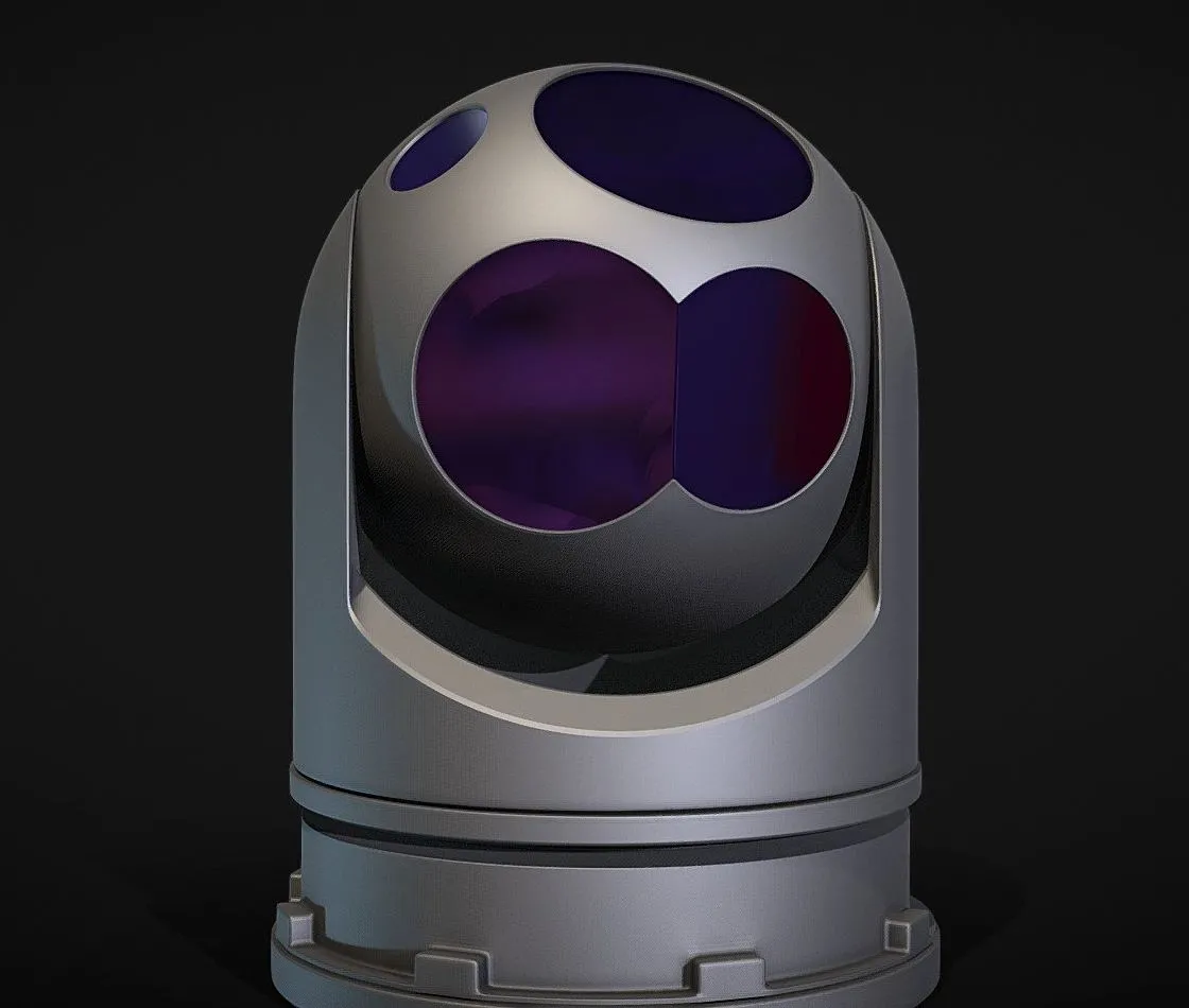 PBR Game 3D Models – Sensor Ii Omsx Systems