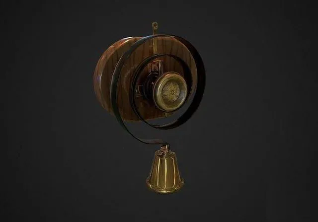 PBR Game 3D Models – Servants bell