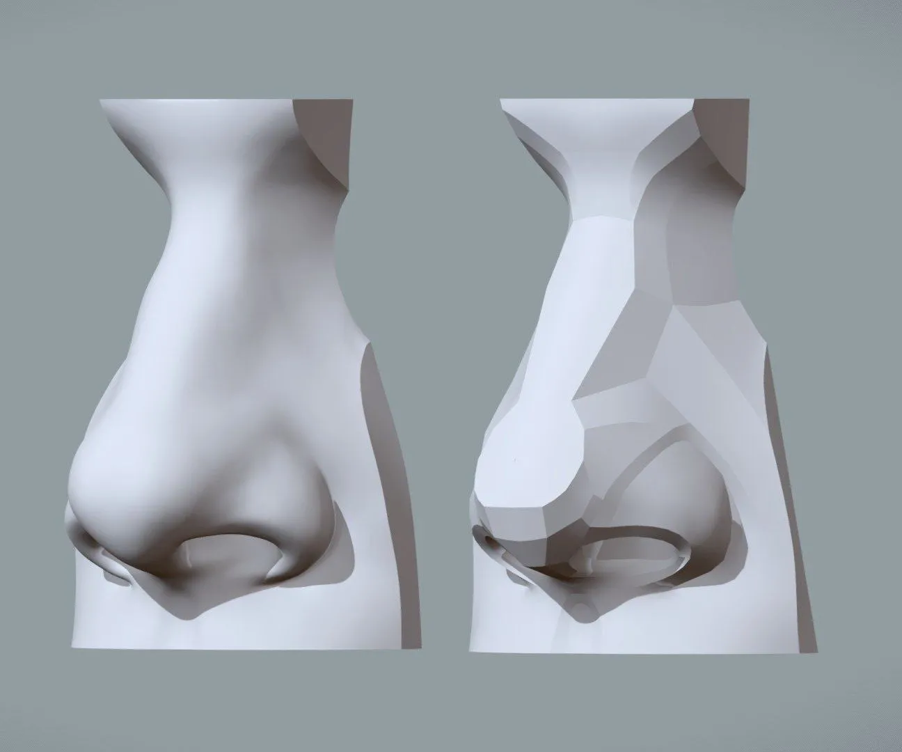 PBR Game 3D Models – Shapes Planes Of The Nose