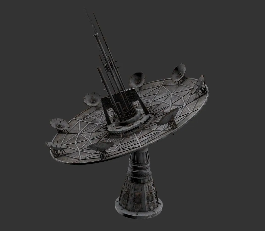 PBR Game 3D Models – Shield Generator