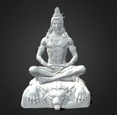 PBR Game 3D Models – Shiva 03