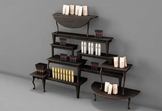 PBR Game 3D Models – Shop furniture for perfumery