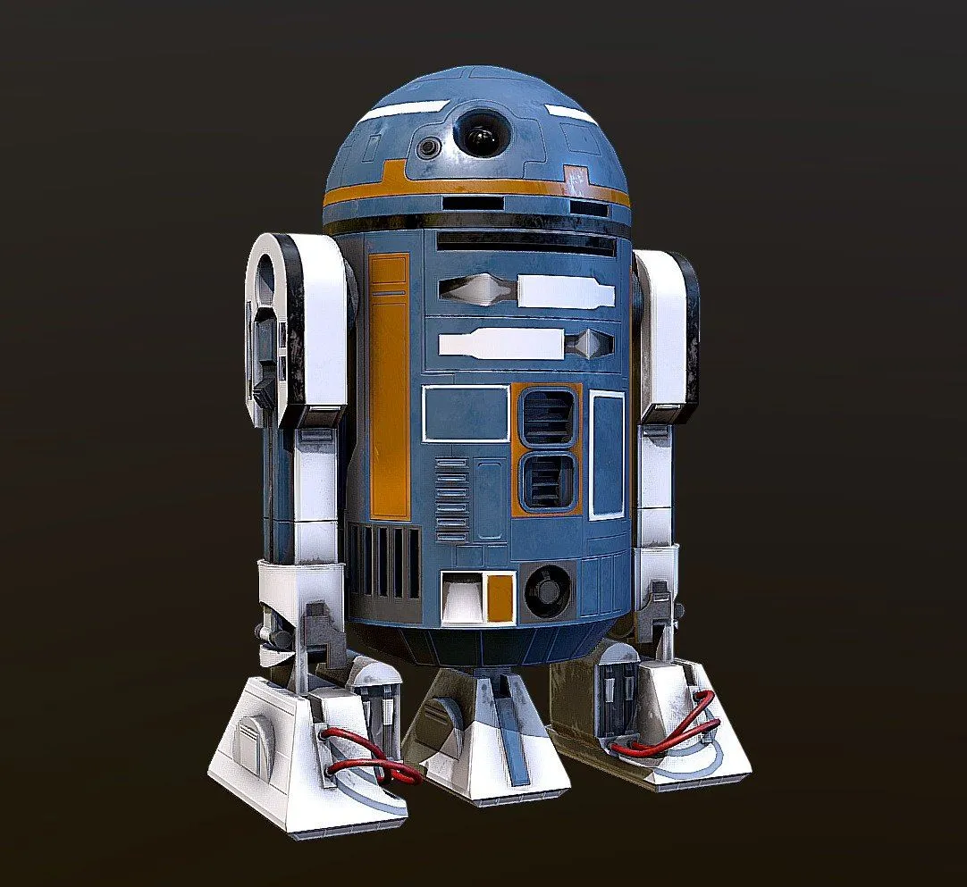PBR Game 3D Models – Sk 620 Star Wars Low Poly