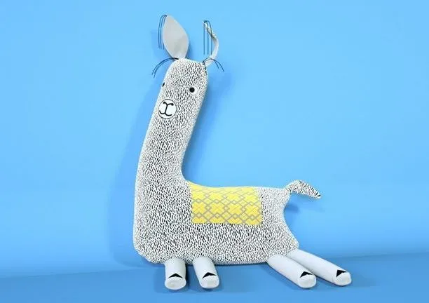 PBR Game 3D Models – Soft Toy Of Lama