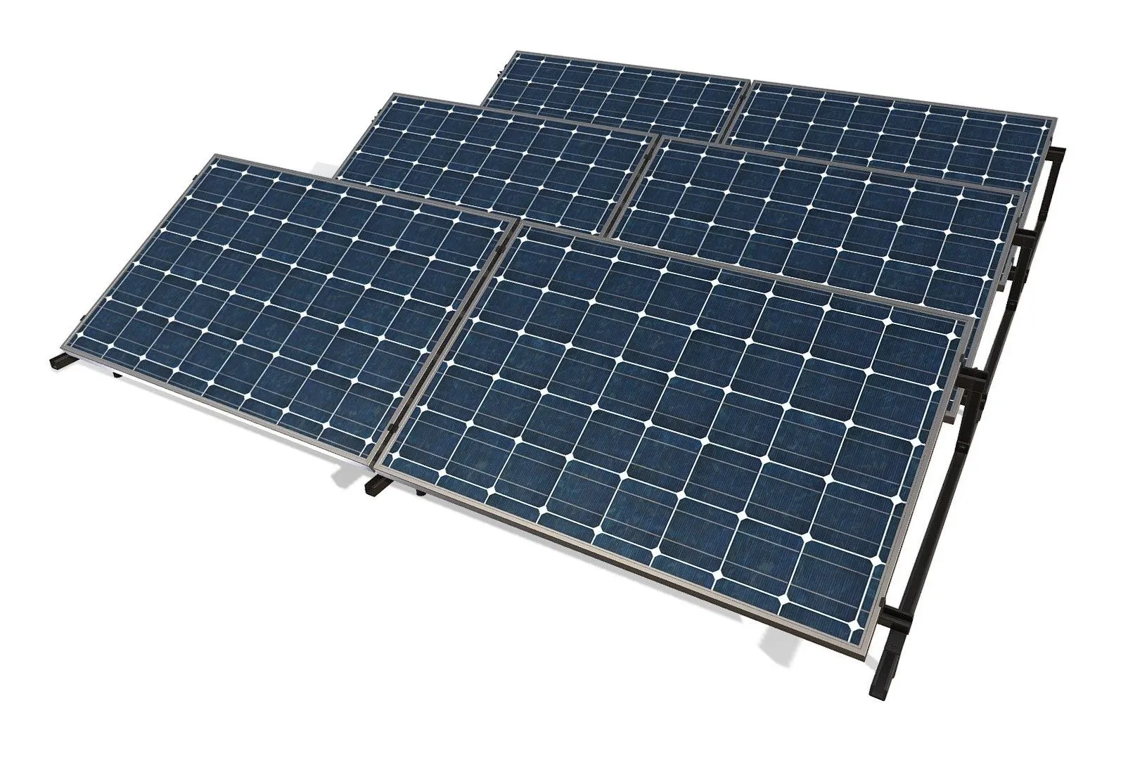 PBR Game 3D Models – Solar Cells