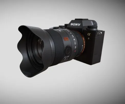 PBR Game 3D Models - Sony A9 II With Lens