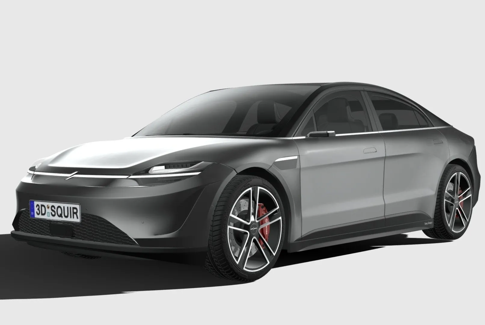 PBR Game 3D Models – Sony Vision S 2020