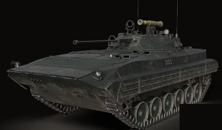 PBR Game 3D Models – Soviet IFV BMP-2