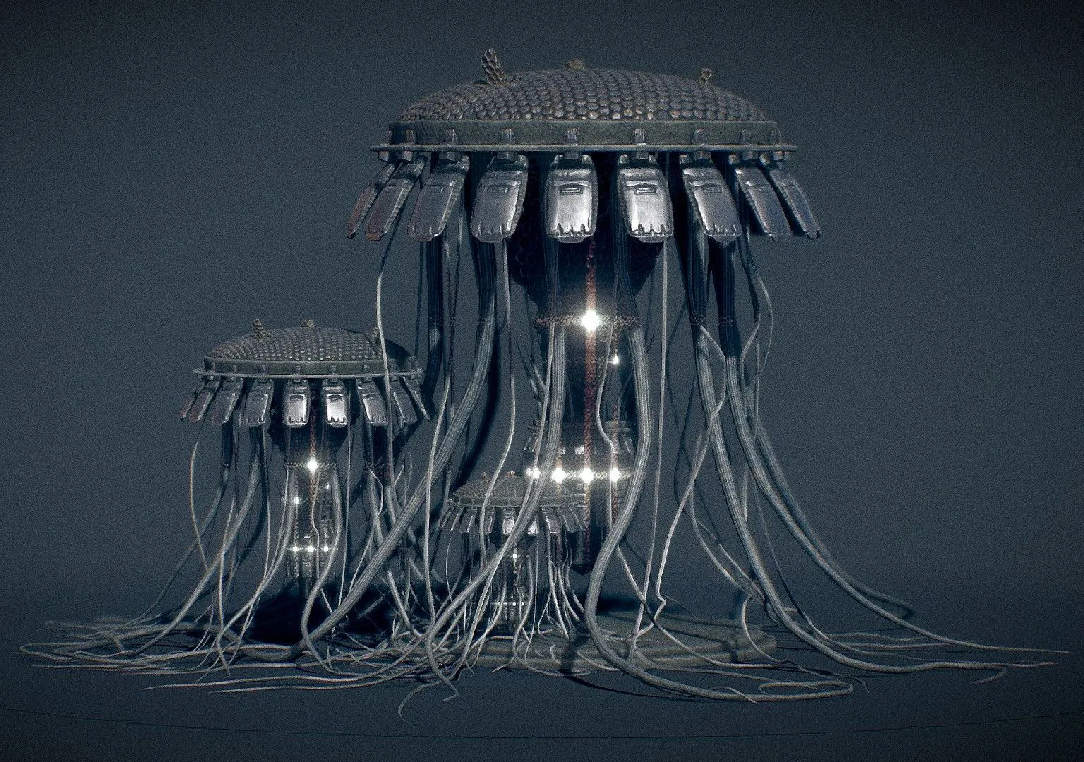 PBR Game 3D Models – Spaceship