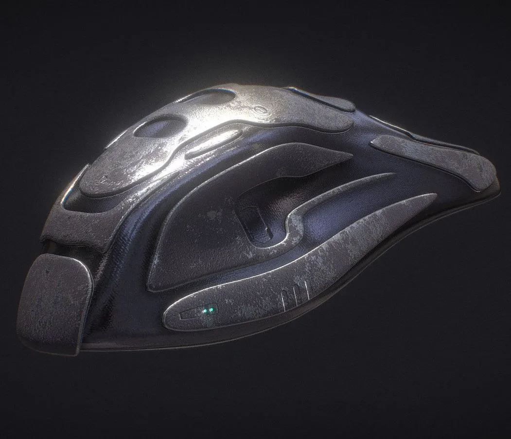 PBR Game 3D Models – Spaceship Ufo 2