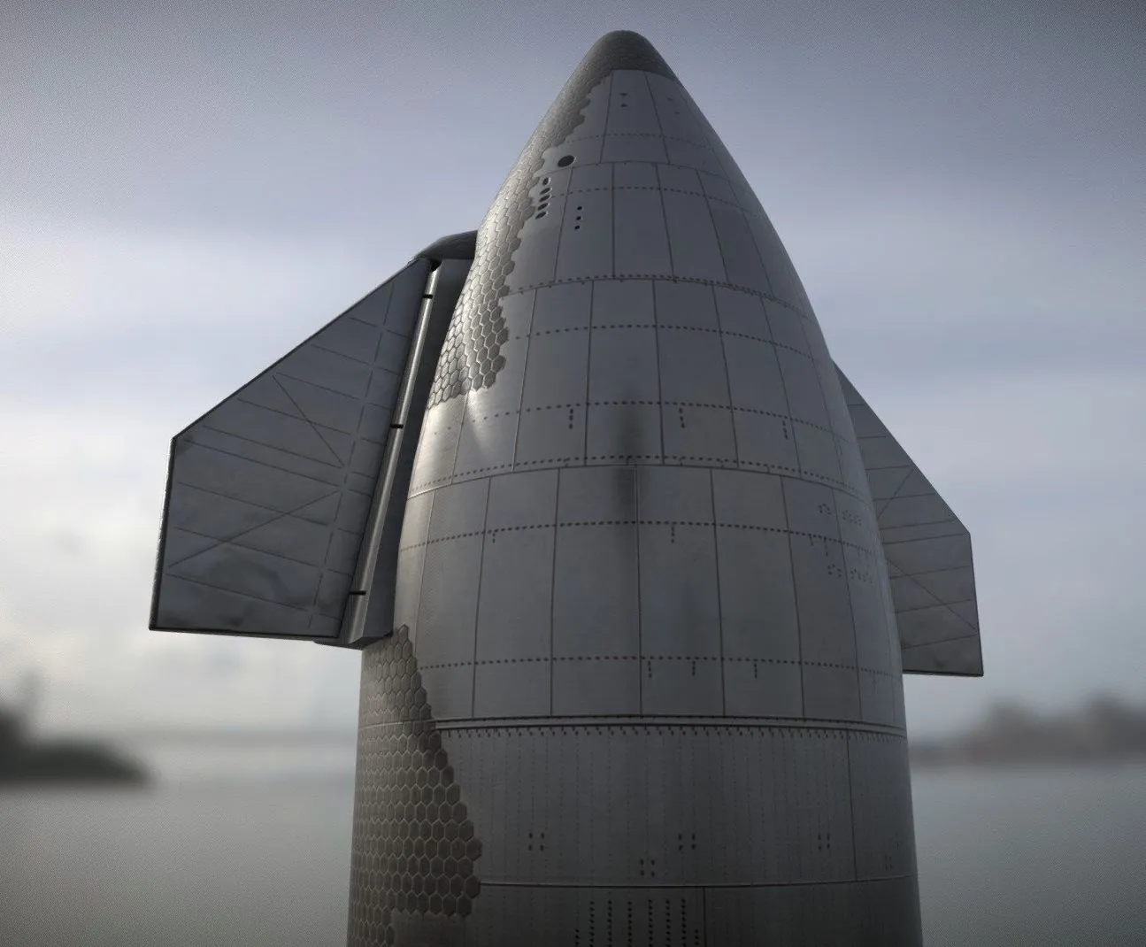 PBR Game 3D Models – Spacexs Starship 20