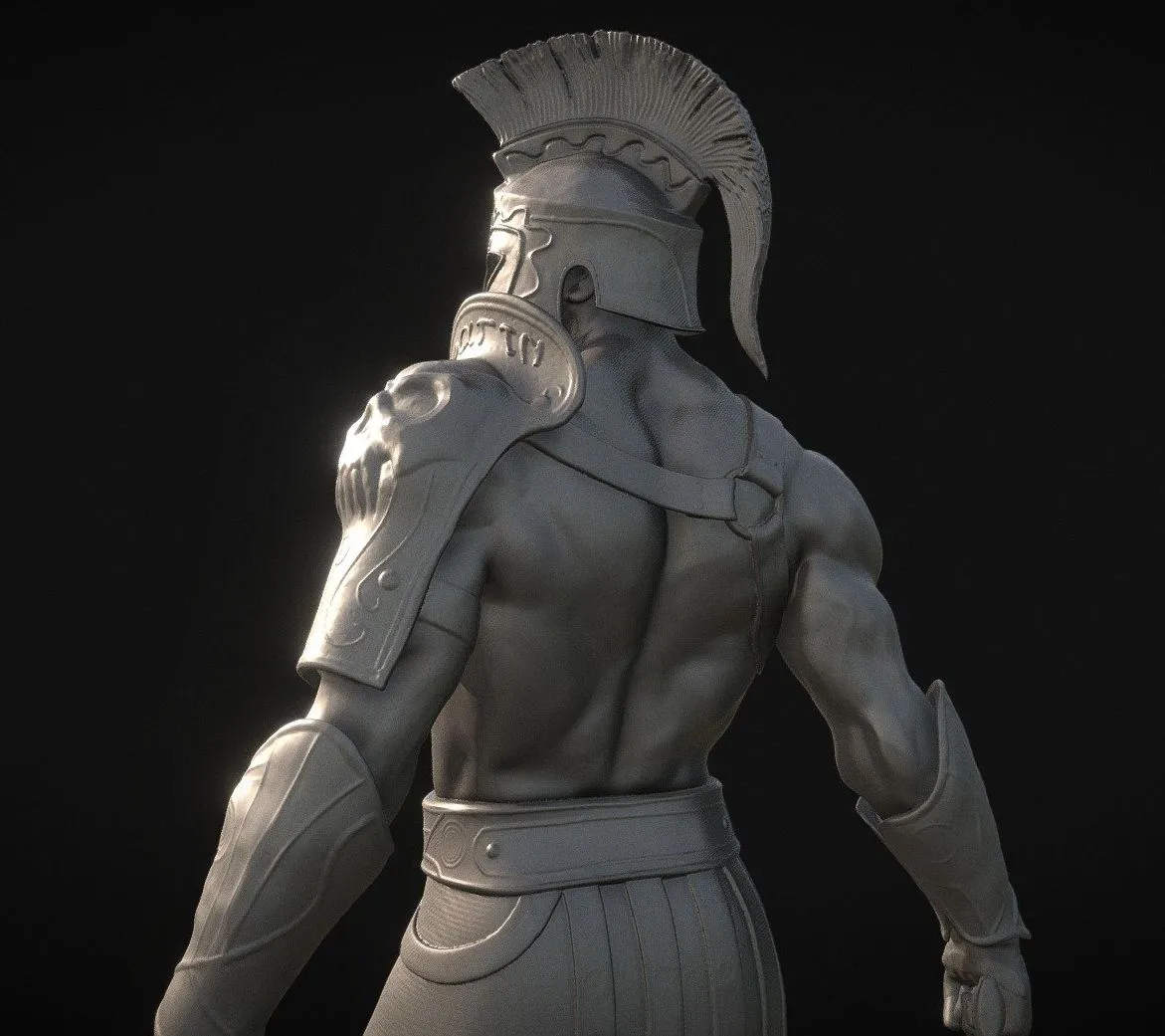 PBR Game 3D Models – Spartan Omsx