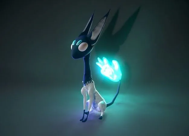 PBR Game 3D Models – Sphinx With Cold Magic