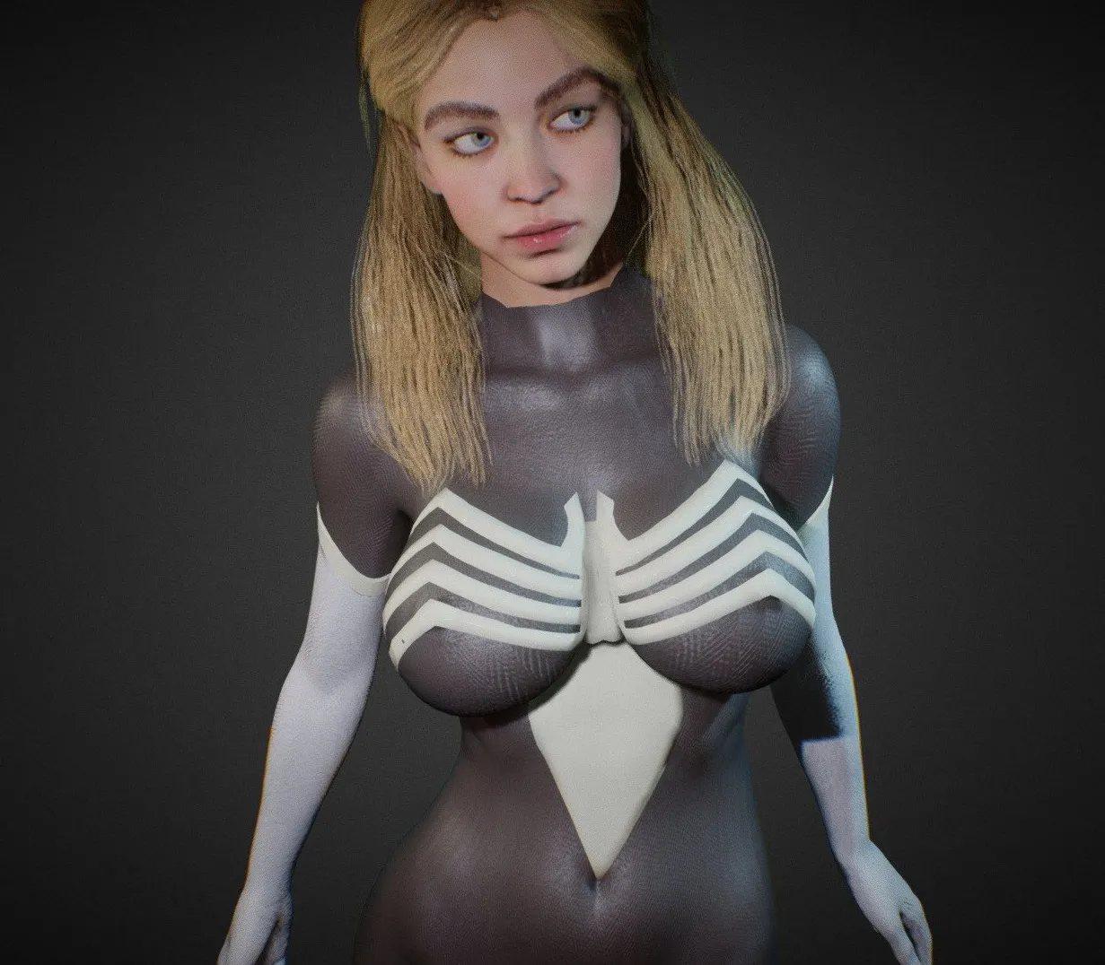 PBR Game 3D Models – Spider Woman