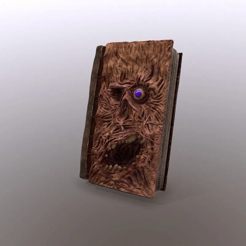 PBR Game 3D Models – Spooky Notebook