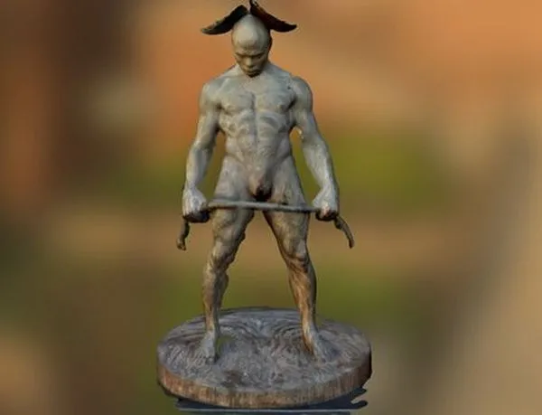 PBR Game 3D Models – Standing Man At Laguna Beach