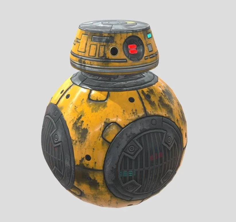 PBR Game 3D Models – Star Wars Droid