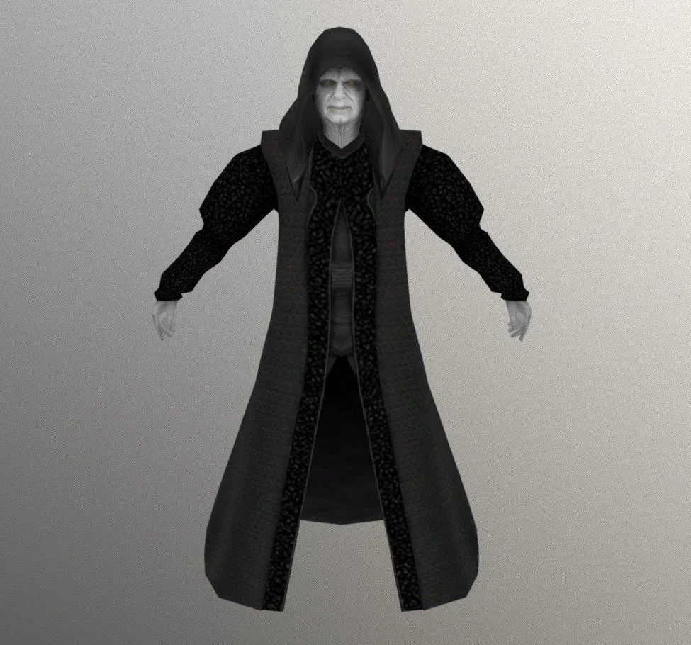 PBR Game 3D Models – Star Wars Palpatine