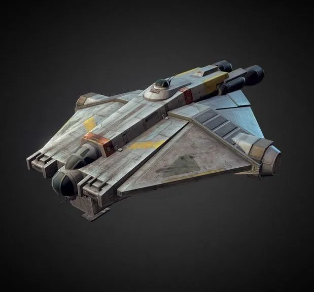 PBR Game 3D Models – Star Wars Rebels Ghost