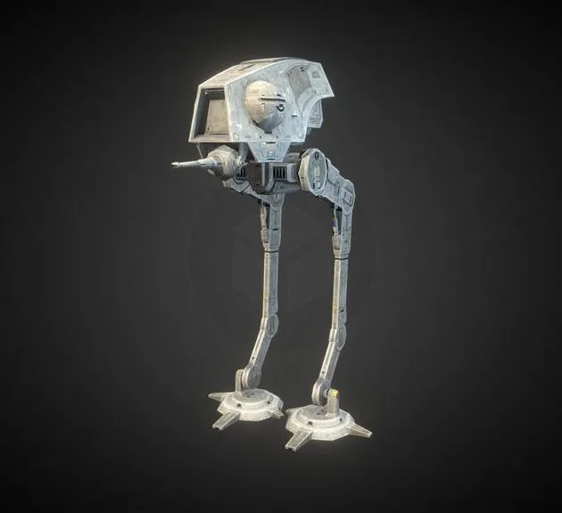 PBR Game 3D Models – Star Wars Rebels Recon Mission Atdp
