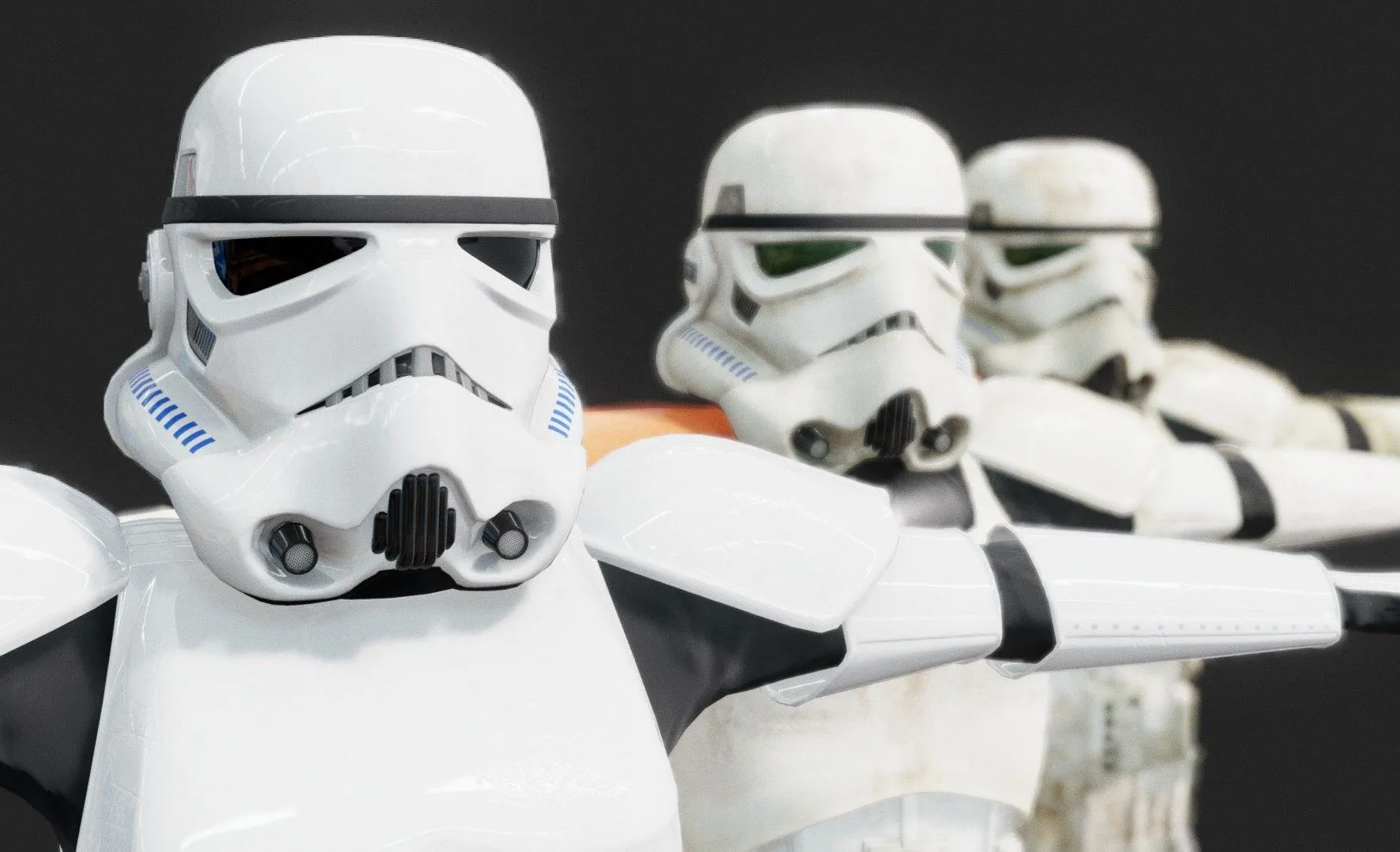 PBR Game 3D Models – Star Wars Stormtroopers Rigged Pack